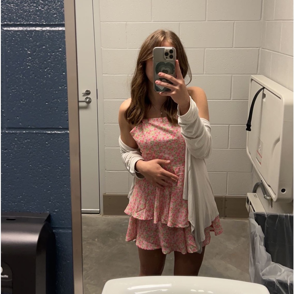 flower print romper dress!